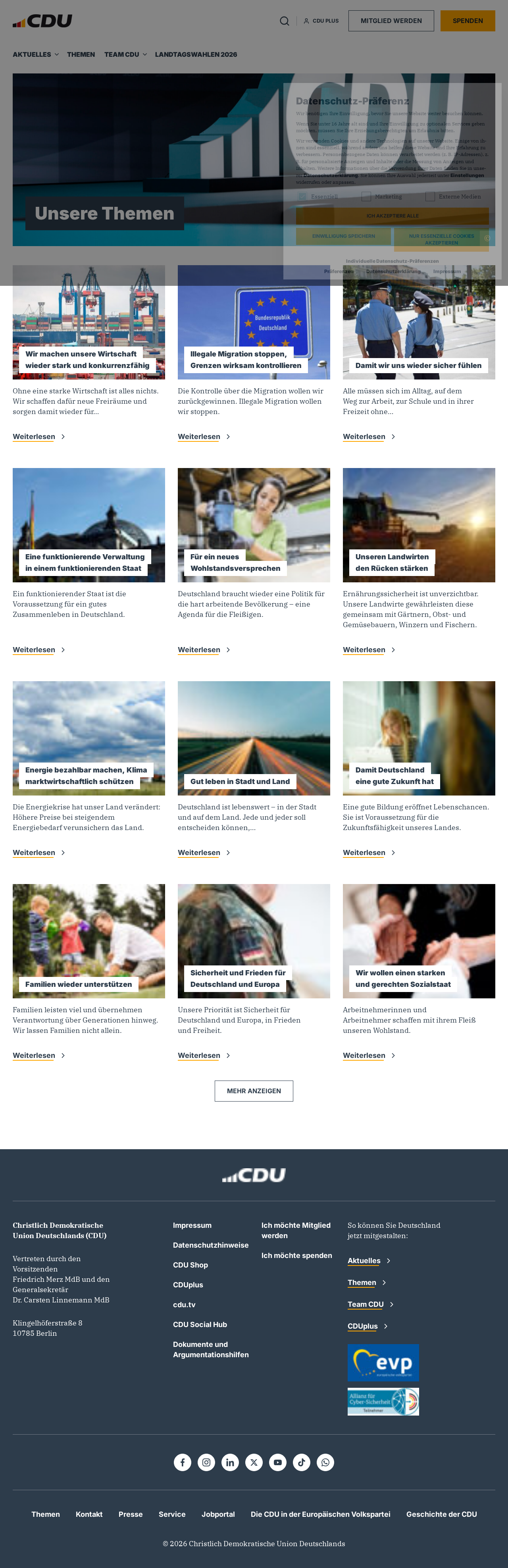 Aktueller Screenshot der Quelle